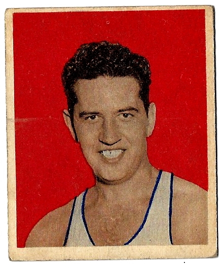 1948 Bowman Basketball Card - Bob Feerick - Washington Capitals - Nice Grade