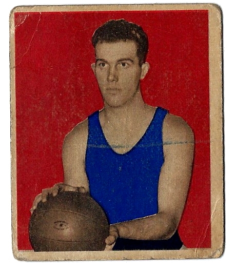 1948 Bowman Basketball - Gale Bishop - Philadelphia Warriors - Lesser Than Mid Grade
