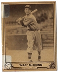 1940 Play Ball - George McQuinn (St. Louis Browns) - Better Grade Card 
