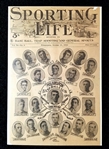 1910 Philadelphia Athletics (World Champions) Sporting Life Composite 