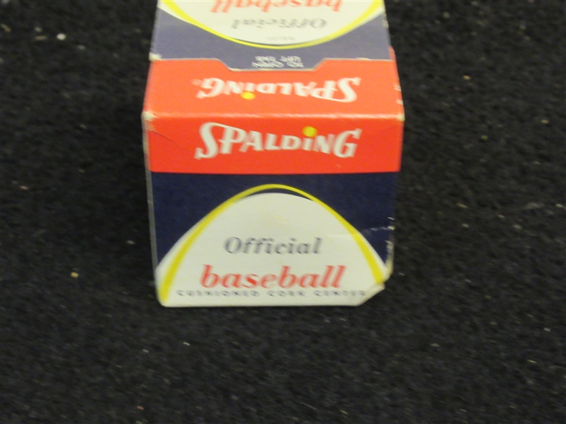 C. 1950's/60's Spalding Official League Baseball Sealed in Original Box