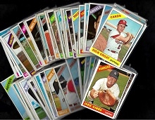 1966 Topps Baseball Card Big Lot of (65) With Some Stars