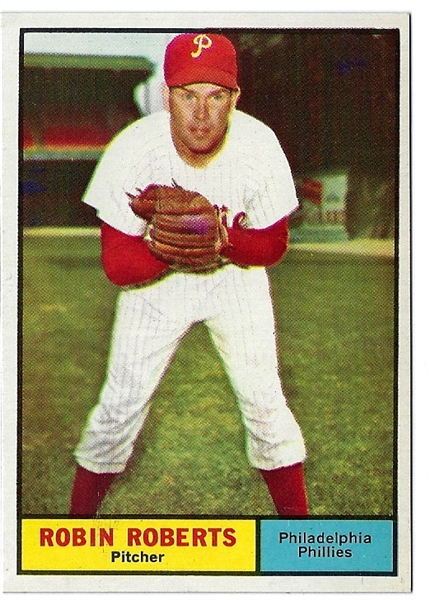 1961 Robin Roberts (Philadelphia Phillies) High Garde Baseball Card