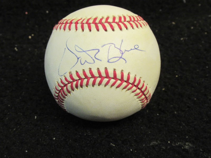 Vida Blue (Oakland A's) Rawlings Autographed OAL Baseball
