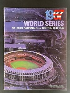 1967 World Series Program - St. Louis vs.Boston at Busch Stadium