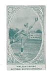 1922 American Caramel - Walton Cruise  (Boston Braves) - Baseball Card - Trimmed