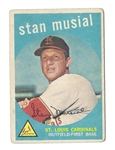 1959 Stan Musial (HOF) Topps Baseball Card
