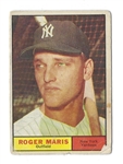 1961 Roger Maris (NY Yankees) Topps Baseball Card