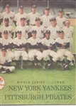 1960 World Series Program (Yankees vs. Pirates) at Yankee Stadium