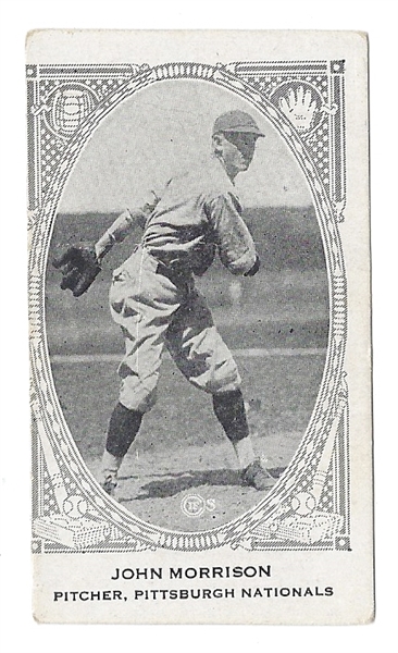 1922  American Caramel E120 - John Morrison (Pittsburgh Pirates) - Baseball Card