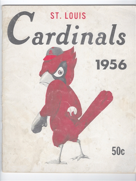 1956 St. Louis Cardinals Official Yearbook