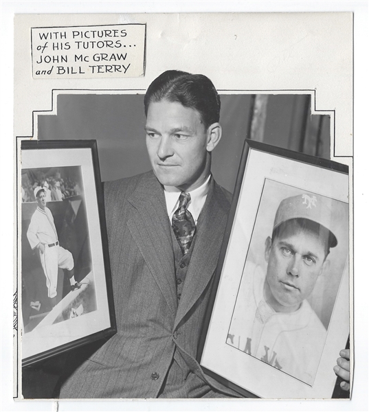 1942 Mel Ott (HOF) Sporting News Archival Photo 