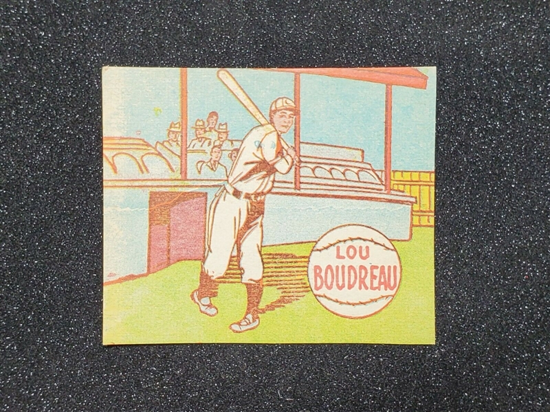 1949 MP & Co. - Lou Boudreau (HOF) - Baseball Card