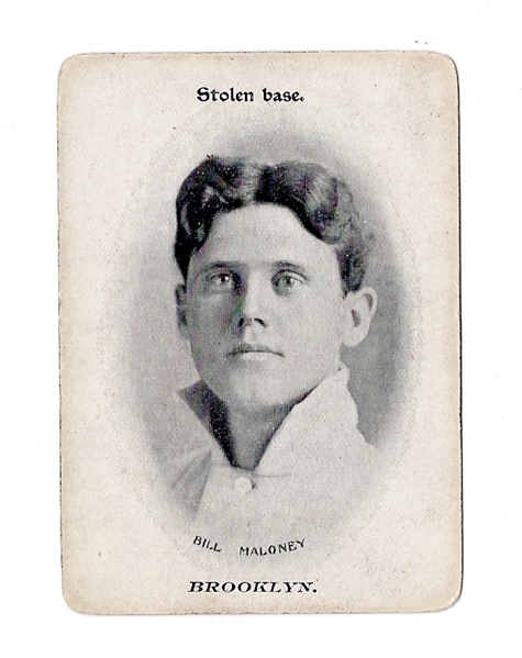 1906 Fan Craze - Maloney (Brooklyn Superbas) - Baseball Game Card