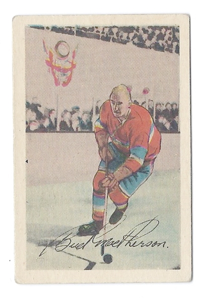 1951 Parkhurst Hockey Card - James MacPherson (Montreal Canadiens) - # 1