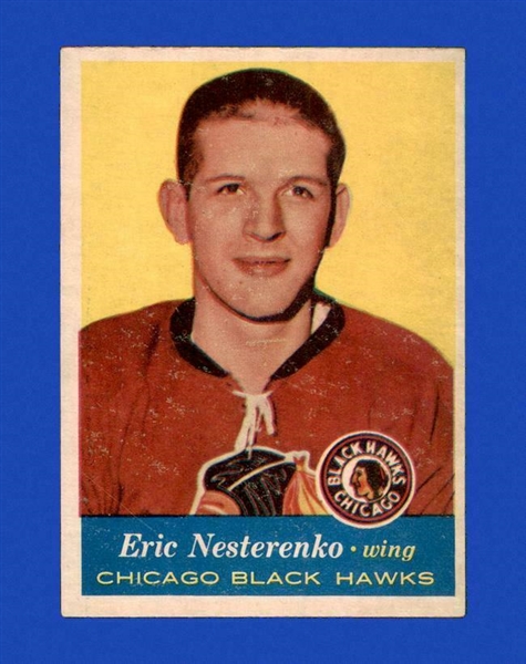1957-58 Eric Nesterenko - Topps Hockey Card - Better Grade