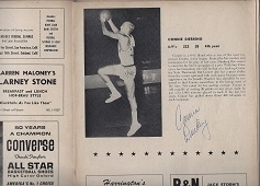 1964 - 65 SF Warriors (NBA) vs. Boston Celtics Program - Front Cover & Inside Pages Are Loaded with Autographs