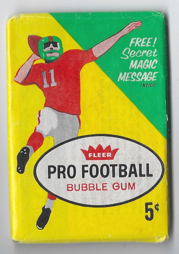 Lot Detail 1961 Fleer Football Unopened Pack