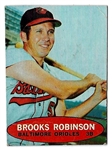  1967 Brooks Robinson (HOF) Bazooka Hand Cut Baseball Card