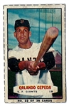         Orlando Cepeda (HOF) Bazooka Hand Cut Baseball Card