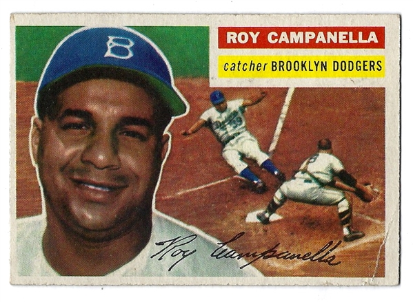 1956 Roy Campanella (HOF) Topps Baseball Card