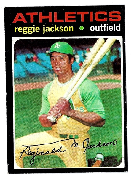 1971 Reggie Jackson (HOF) Topps Baseball Card - Better Grade