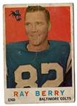 1959 Raymond Berry (HOF) Topps Football Card - 