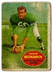 1960 Chuck Bednarick (HOF) Topps football Card