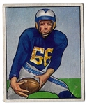 1950 Jack Zilly (LA Rams) Bowman Football Card