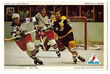 1971-72 NHLPA - Bobby Orr (HOF) - Pro Star Promotions Color Postcard