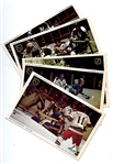 1971-72 NHLPA  Pro Star Promotions Color Postcards Lot of (5) - All NY Rangers
