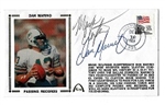 1984 Dan Marino & Mark Clayton (Miami Dolphins) Autographed Gateway Postal Cachet 