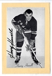 1944 - 1963 Harry Howell (NHL) Beehive Group II Autographed Photo with COA