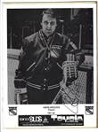 1981-82 Herb Brooks (NHL) Autographed Team Promotional Picture