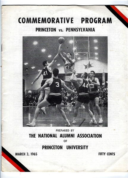 1965 Princeton (NCAA) vs. Pennsylvania College Basketball Program