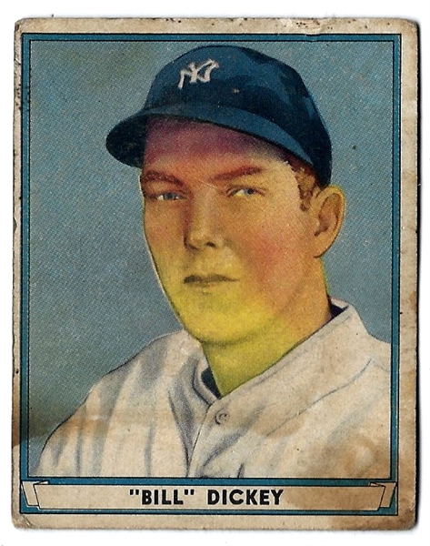 1940 Bill Dickey (HOF - NY Yankees) Play Ball Baseball Card