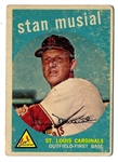 1959 Stan Musial (HOF) Topps Baseball Card