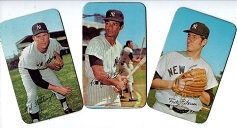 1971 Topps Super Cards Lot of (3) NY Yankees: White, Peterson & Stottlemyre - All Better Grade