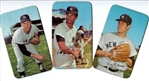 1971 Topps Super Cards Lot of (3) NY Yankees: White, Peterson & Stottlemyre - All Better Grade