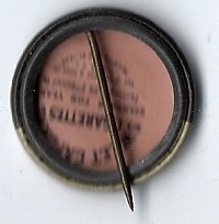 1910 Art Devlin (NY Giants) Sweet Caporal Pin