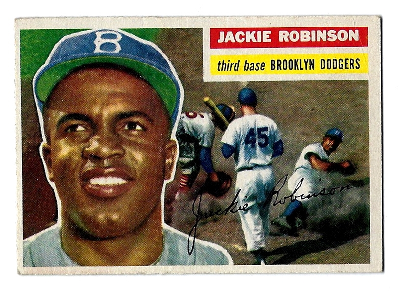 1956 Jackie Robinson (HOF) Topps Baseball Card - Better Grade