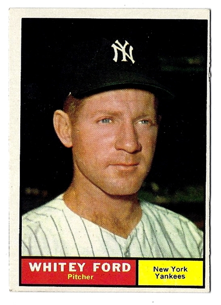 1961 Whitey Ford (HOF) Topps Baseball Card - Better Grade