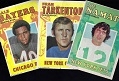 1960's Topps Football (NFL) Pin-Ups Lot of (3)