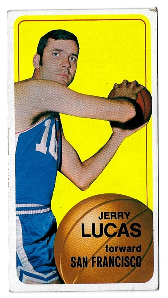 1970-71 Jerry Lucas (HOF) Topps Big Boy Basketball Card