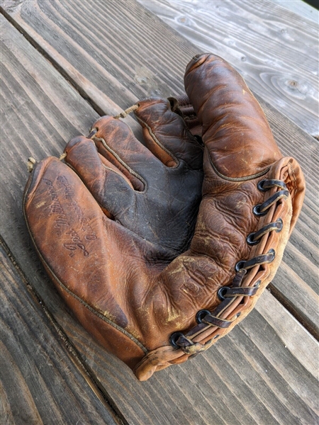 1950's Ted Williams (HOF) LHT Baseball Glove