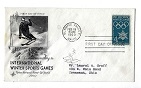 1960's International Winter Sports 1st Day Envelope
