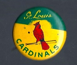 1962 - 66 Guy's Potato Chips - St. Louis Cardinals - Pinback 