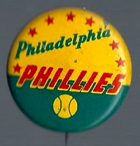 1962 - 66 Guy's Potato Chips - Philadelphia Phillies- Pinback 