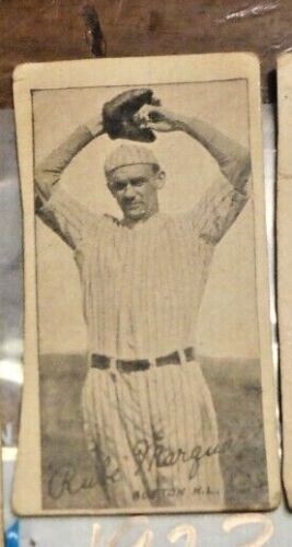 1923 Rube Marquard (HOF) Baseball Strip Card