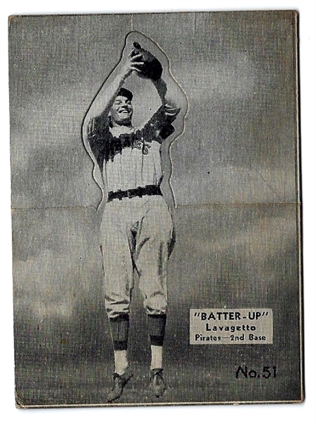 1934 Cookie Lavagetto (Batter Up) Baseball Card
